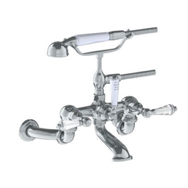 Watermark - Stratford Wall Mounted Exposed Bath Set with Hand Shower