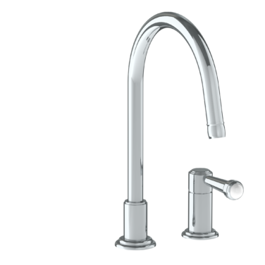 Watermark - Stratford Deck Mounted 2 Hole Gooseneck Kitchen Faucet