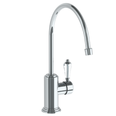 Watermark - Stratford Deck Mounted 1 Hole Extended Gooseneck Kitchen Faucet