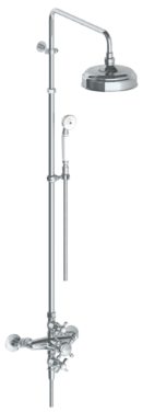 Watermark - Stratford Wall Mounted Exposed Thermostatic Shower With Hand Shower Set