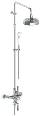 Watermark - Stratford Wall Mounted Exposed Thermostatic Shower With Hand Shower Set