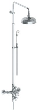 Watermark - Stratford Wall Mounted Exposed Thermostatic Shower With Hand Shower Set