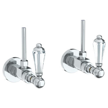 Watermark - Stratford Lavatory Angle Stop Kit -1/2 Inch Compression x 3/8 Inch OD Compression