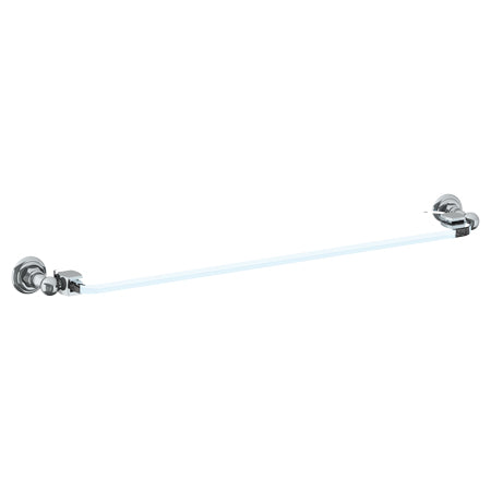 Watermark - Stratford Wall Mounted 24 Inch Glass Shelf