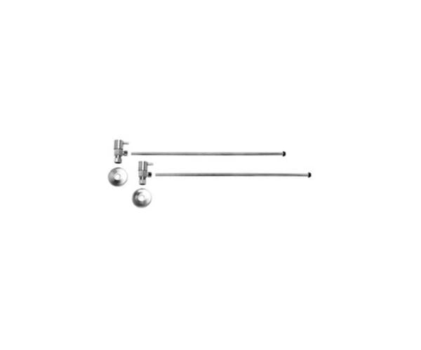Mountain Plumbing - Lavatory Supply Kit - Contemporary Lever Handle with 1/4 Turn Ceramic Disc Cartridge Valve (MT5003L-NL) - Angle, No Trap