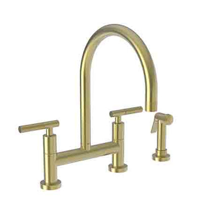 Newport Brass - Muncy Kitchen Bridge Faucet with Side Spray