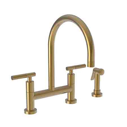 Newport Brass - Muncy Kitchen Bridge Faucet with Side Spray