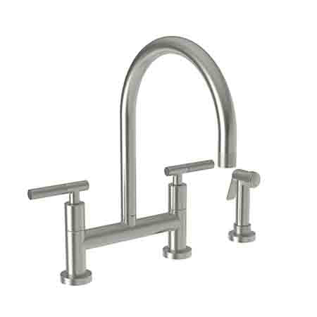 Newport Brass - Muncy Kitchen Bridge Faucet with Side Spray