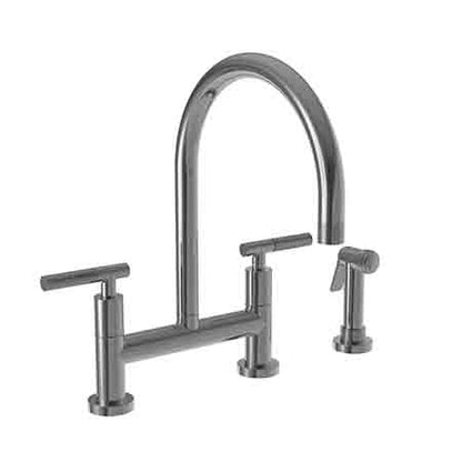 Newport Brass - Muncy Kitchen Bridge Faucet with Side Spray