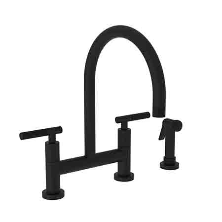 Newport Brass - Muncy Kitchen Bridge Faucet with Side Spray