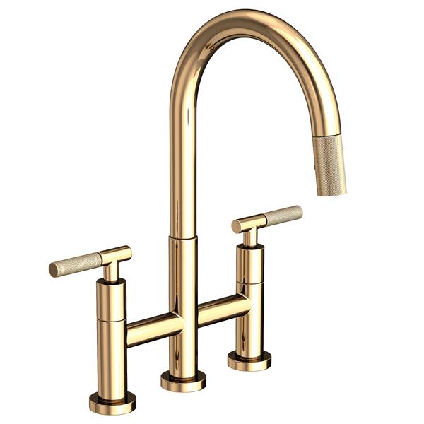 Newport Brass - Muncy Kitchen Bridge Pull-Down Faucet