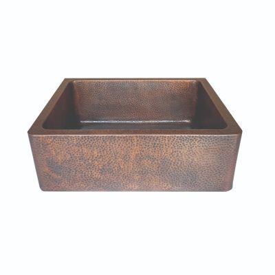 Maidstone - 27 Inch Single Bowl Copper Farmhouse Sink