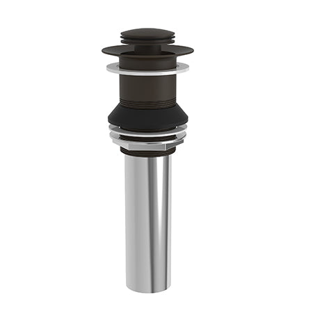 Brasstech - Lavatory Push Pop-Up Drain Assembly without overflow