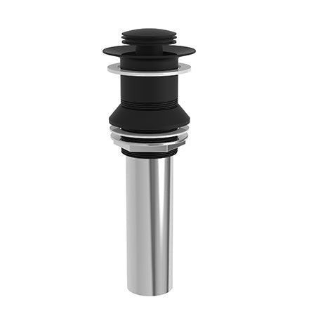 Brasstech - Lavatory Push Pop-Up Drain Assembly without overflow