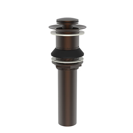 Brasstech - Lavatory Push Pop-Up Drain Assembly without overflow