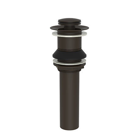 Brasstech - Lavatory Push Pop-Up Drain Assembly without overflow