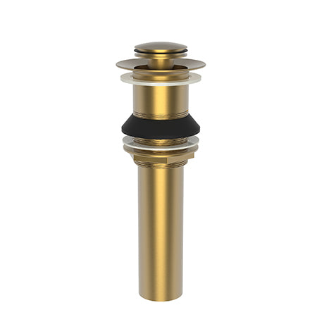 Brasstech - Lavatory Push Pop-Up Drain Assembly without overflow