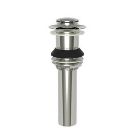 Brasstech - Lavatory Push Pop-Up Drain Assembly without overflow