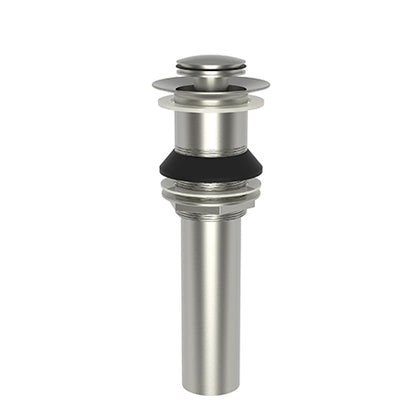 Brasstech - Lavatory Push Pop-Up Drain Assembly without overflow