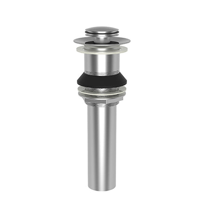 Brasstech - Lavatory Push Pop-Up Drain Assembly without overflow