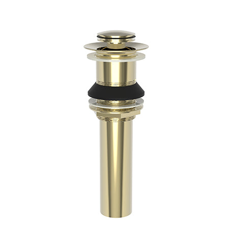 Brasstech - Lavatory Push Pop-Up Drain Assembly without overflow