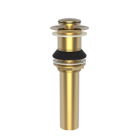 Brasstech - Lavatory Push Pop-Up Drain Assembly without overflow