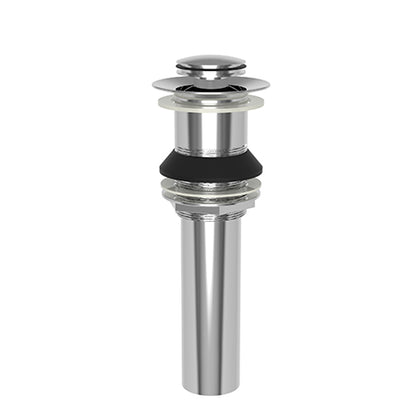Brasstech - Lavatory Push Pop-Up Drain Assembly without overflow