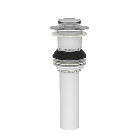 Brasstech - Lavatory Push Pop-Up Drain Assembly without overflow