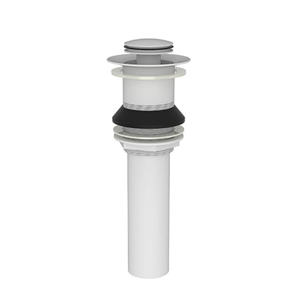 Brasstech - Lavatory Push Pop-Up Drain Assembly without overflow