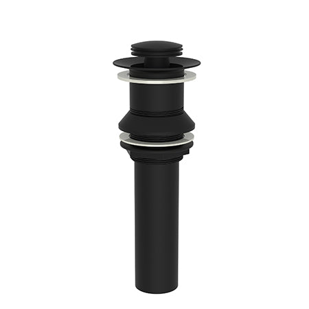 Brasstech - Lavatory Push Pop-Up Drain Assembly without overflow