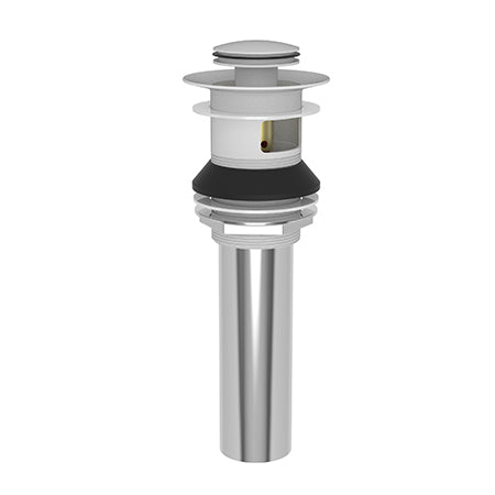 Brasstech - Lavatory Push Pop-Up Drain Assembly with overflow