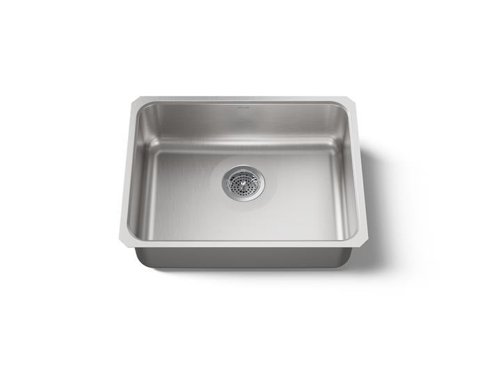 Kohler - Undertone 23 Inch Undermount Single-Bowl Kitchen Sink With Clip