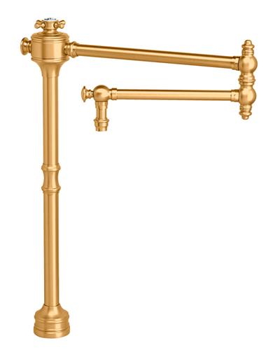 Waterstone - Traditional Counter Mounted Potfiller - Cross Handle