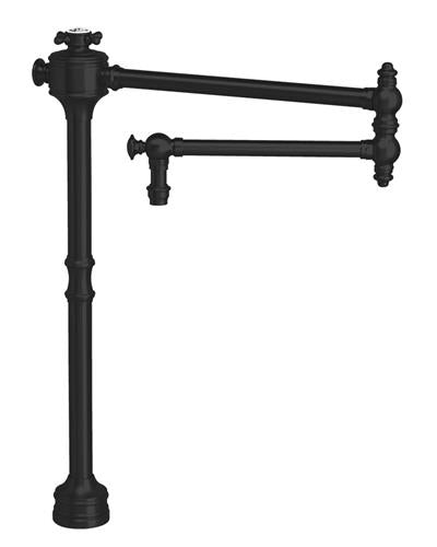 Waterstone - Traditional Counter Mounted Potfiller - Cross Handle