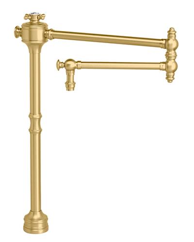 Waterstone - Traditional Counter Mounted Potfiller - Cross Handle