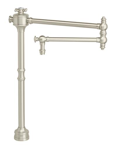 Waterstone - Traditional Counter Mounted Potfiller - Cross Handle