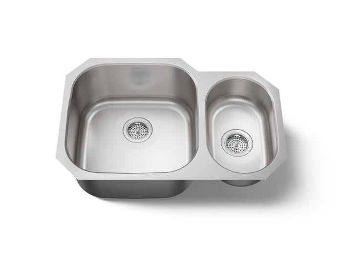 Kohler - Undertone 30-3/4 Inch Undermount Double-Bowl Kitchen Sink