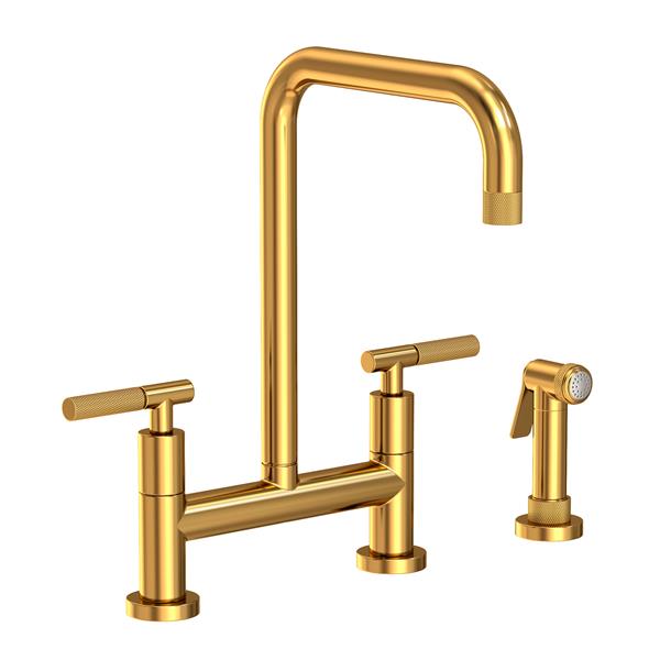 Newport Brass - Muncy Kitchen Bridge Faucet with Side Spray