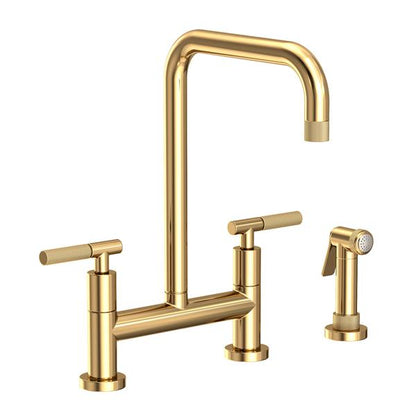 Newport Brass - Muncy Kitchen Bridge Faucet with Side Spray