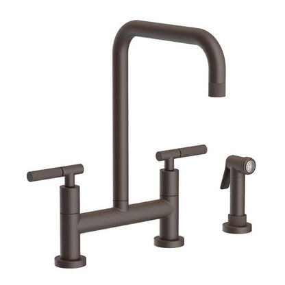 Newport Brass - Muncy Kitchen Bridge Faucet with Side Spray