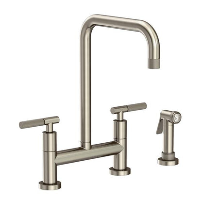 Newport Brass - Muncy Kitchen Bridge Faucet with Side Spray