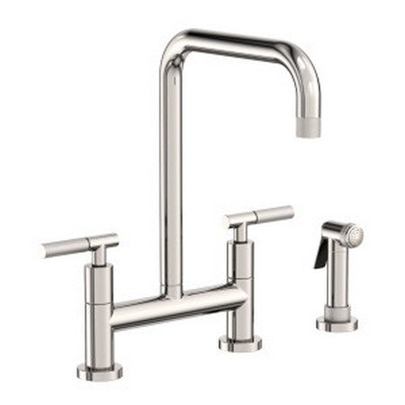 Newport Brass - Muncy Kitchen Bridge Faucet with Side Spray