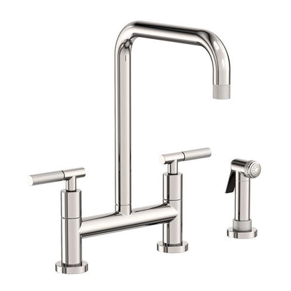 Newport Brass - Muncy Kitchen Bridge Faucet with Side Spray