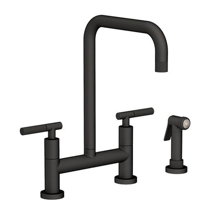 Newport Brass - Muncy Kitchen Bridge Faucet with Side Spray