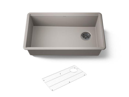 Kohler - Billings 32-1/2 Inch Undermount Single-Bowl Kitchen Sink