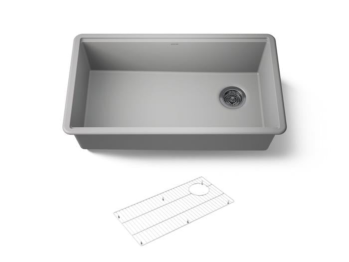 Kohler - Billings 32-1/2 Inch Undermount Single-Bowl Kitchen Sink