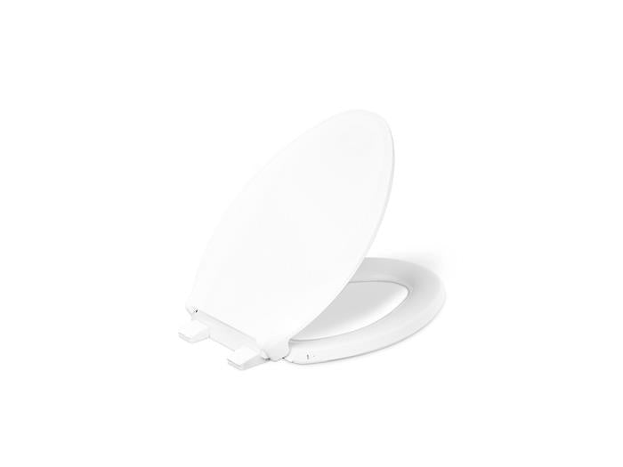 Kohler - Cachet ReadyLatch Quiet-Close Quick-Release heated toilet seat with nightlight