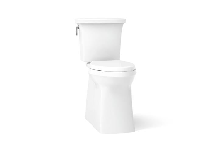 Kohler - Corbelle Tall Continuousclean Two-Piece Elongated Toilet With Skirted Trapway, 1.28 Gpf