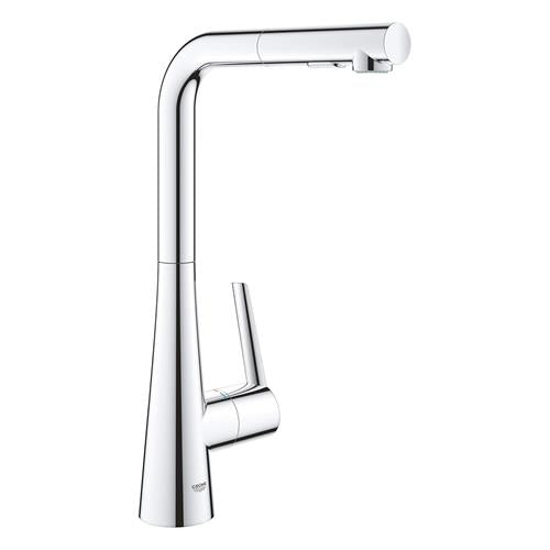 Grohe - Single-Handle Pull-Out Kitchen Faucet Dual Spray 1.75 GPM