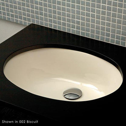 Lacava - Euro Under-Counter Porcelain Bathroom Sink With An Overflow, 17 InchW, 14 InchD, 5 1/2 InchH